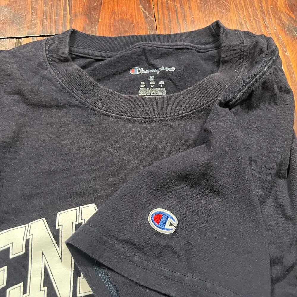 Champion M Y2K Penn State T Shirt Navy Regular - Picture 4 of 6